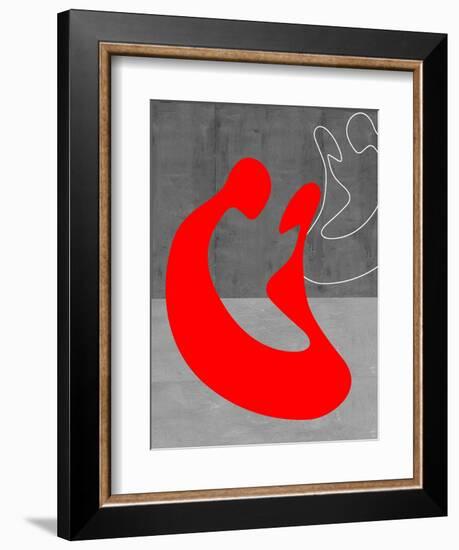 Red Couple-NaxArt-Framed Art Print