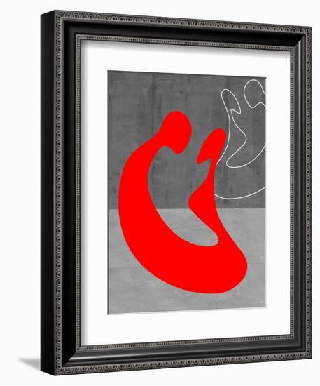 Red Couple-NaxArt-Framed Art Print