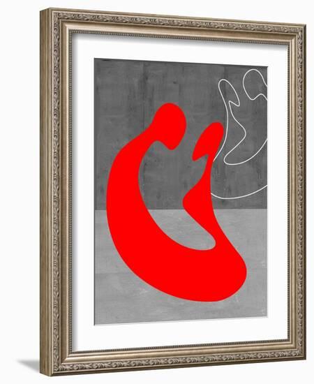 Red Couple-NaxArt-Framed Art Print