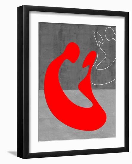 Red Couple-NaxArt-Framed Art Print