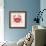 Red Crab-Cat Coquillette-Framed Giclee Print displayed on a wall