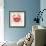 Red Crab-Cat Coquillette-Framed Giclee Print displayed on a wall