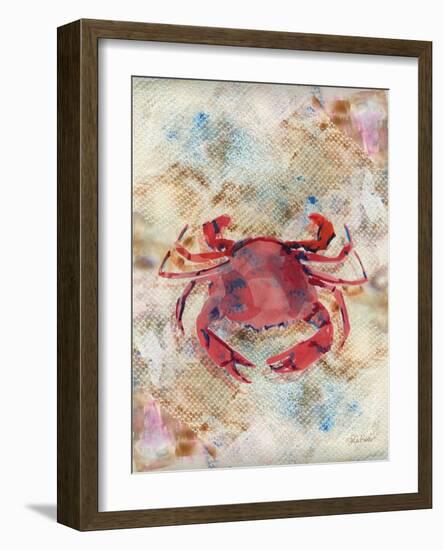 Red Crab-LuAnn Roberto-Framed Art Print