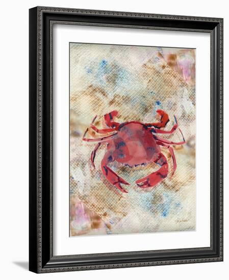 Red Crab-LuAnn Roberto-Framed Art Print