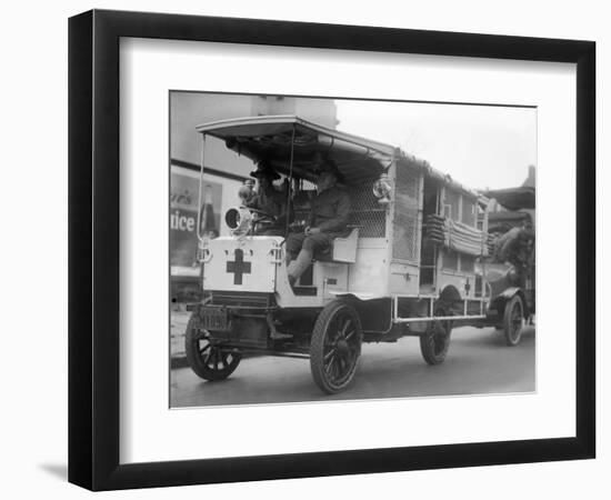 Red Cross: Ambulance-null-Framed Photographic Print