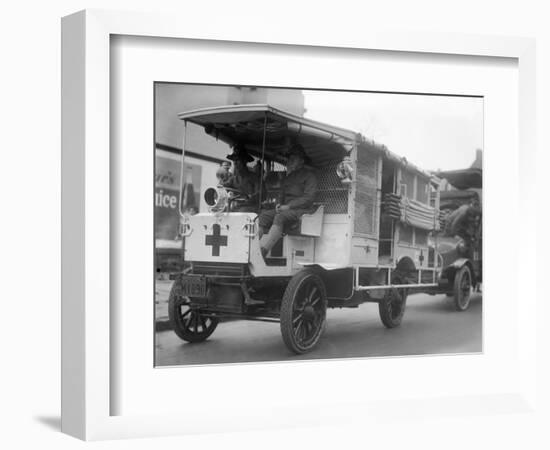 Red Cross: Ambulance-null-Framed Photographic Print