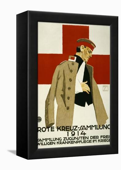 Red Cross Collection Drive, 1914-Ludwig Hohlwein-Framed Stretched Canvas