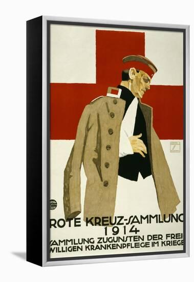 Red Cross Collection Drive, 1914-Ludwig Hohlwein-Framed Stretched Canvas