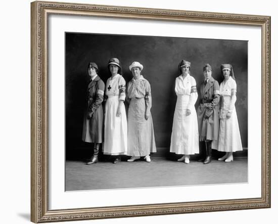 Red Cross Corps, C1920-null-Framed Photographic Print