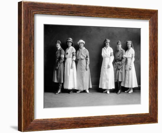 Red Cross Corps, C1920-null-Framed Photographic Print