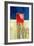 Red Cube-Daniel Cacouault-Framed Giclee Print