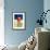 Red Cube-Daniel Cacouault-Framed Giclee Print displayed on a wall