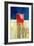 Red Cube-Daniel Cacouault-Framed Giclee Print