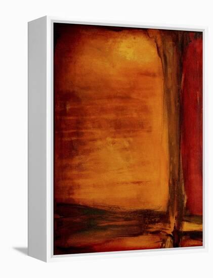 Red Dawn I-Erin Ashley-Framed Stretched Canvas