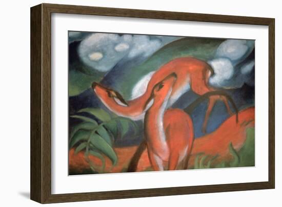 Red Deer II, 1912-Marc Franz-Framed Giclee Print