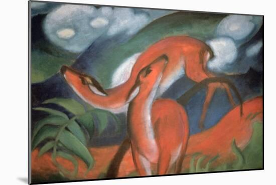 Red Deer II, 1912-Marc Franz-Mounted Giclee Print