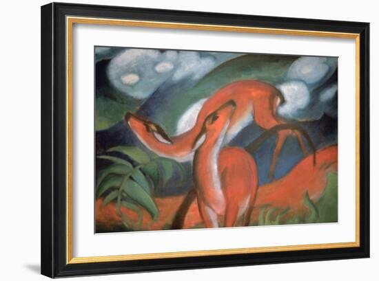 Red Deer II, 1912-Marc Franz-Framed Giclee Print