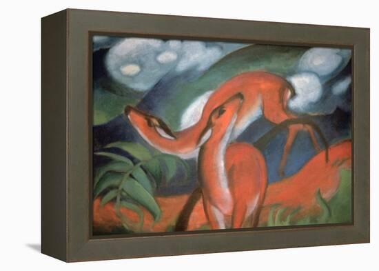 Red Deer II, 1912-Marc Franz-Framed Premier Image Canvas