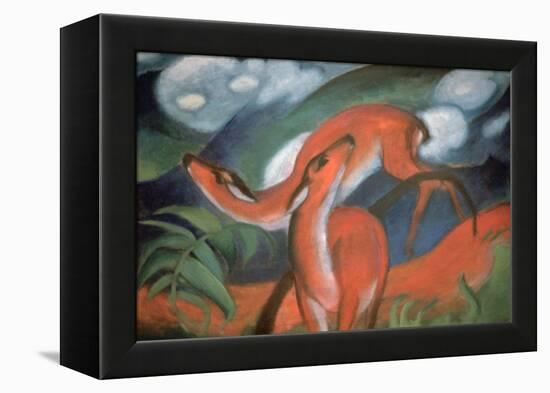 Red Deer II, 1912-Marc Franz-Framed Premier Image Canvas