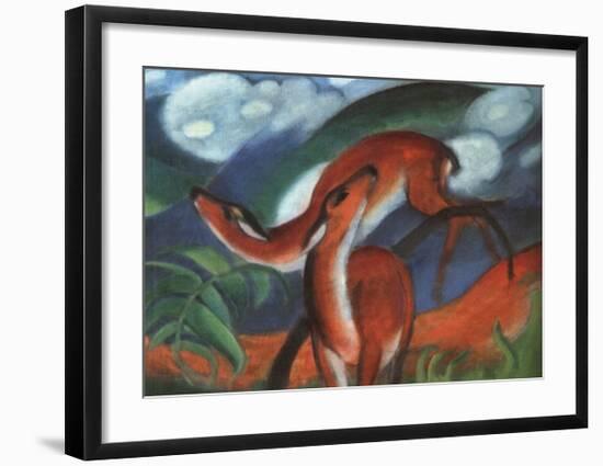 Red Deer II-Franz Marc-Framed Giclee Print