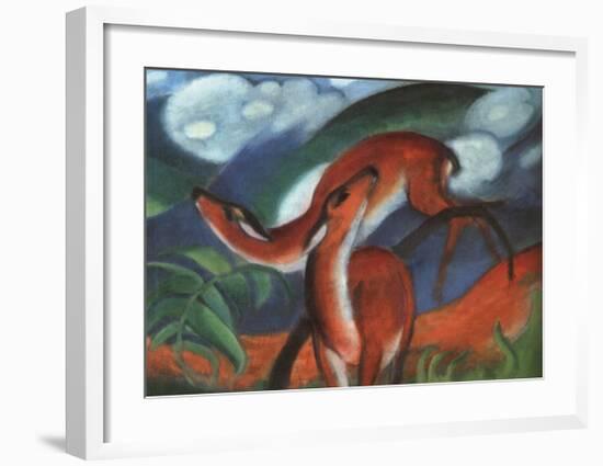 Red Deer II-Franz Marc-Framed Giclee Print