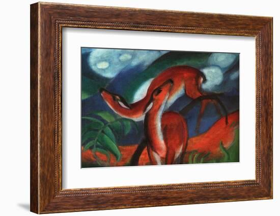 Red Deer II-Franz Marc-Framed Art Print