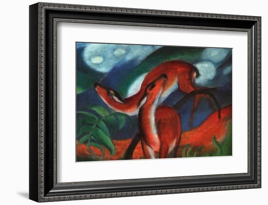 Red Deer II-Franz Marc-Framed Art Print