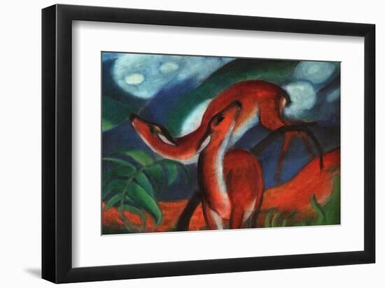 Red Deer II-Franz Marc-Framed Art Print