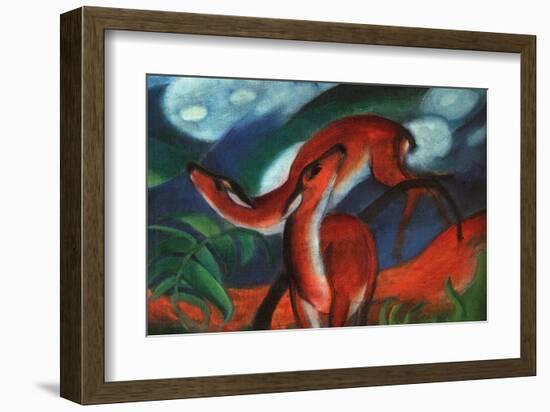 Red Deer II-Franz Marc-Framed Art Print