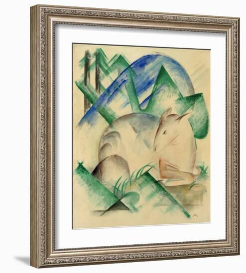 Red Deer-Franz Marc-Framed Giclee Print