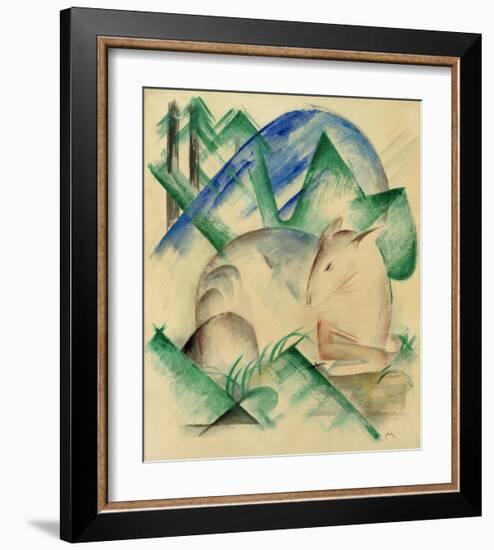 Red Deer-Franz Marc-Framed Giclee Print