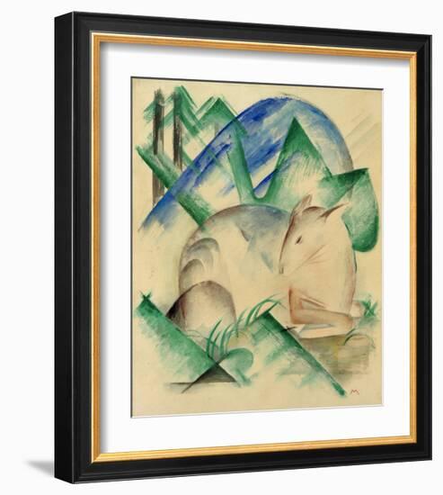 Red Deer-Franz Marc-Framed Giclee Print