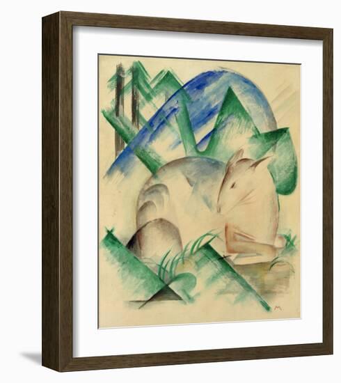 Red Deer-Franz Marc-Framed Giclee Print