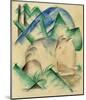 Red Deer-Franz Marc-Mounted Giclee Print