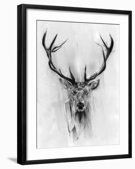 Red Deer-Alexis Marcou-Framed Art Print