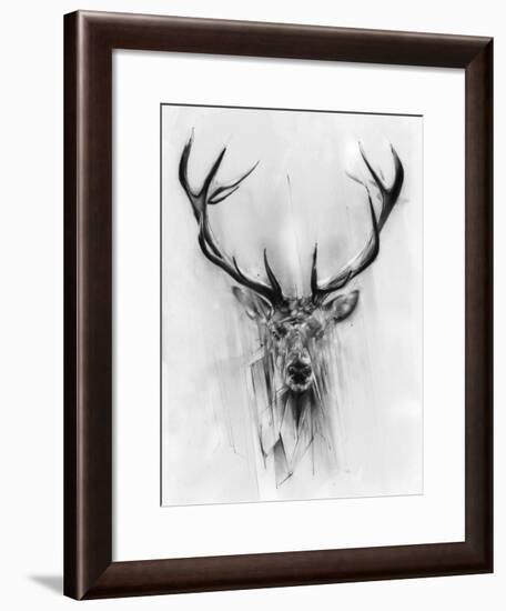 Red Deer-Alexis Marcou-Framed Art Print