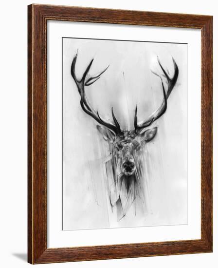 Red Deer-Alexis Marcou-Framed Art Print