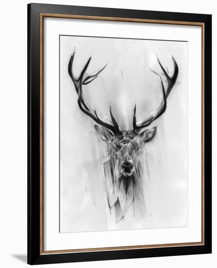 Red Deer-Alexis Marcou-Framed Art Print