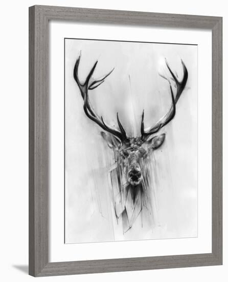 Red Deer-Alexis Marcou-Framed Art Print