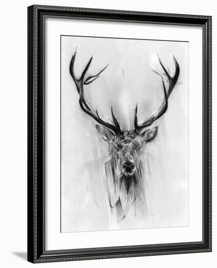 Red Deer-Alexis Marcou-Framed Art Print