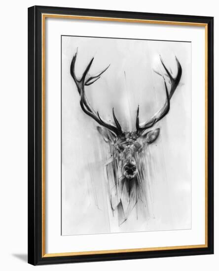 Red Deer-Alexis Marcou-Framed Art Print