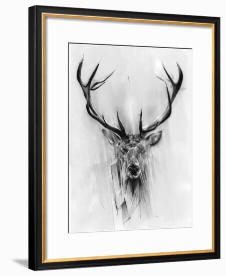 Red Deer-Alexis Marcou-Framed Art Print