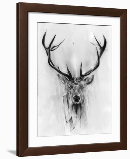 Red Deer-Alexis Marcou-Framed Art Print