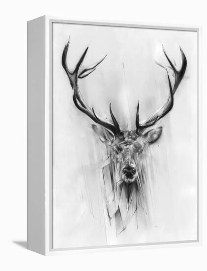 Red Deer-Alexis Marcou-Framed Stretched Canvas
