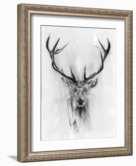 Red Deer-Alexis Marcou-Framed Art Print