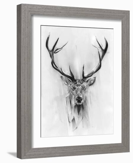 Red Deer-Alexis Marcou-Framed Art Print