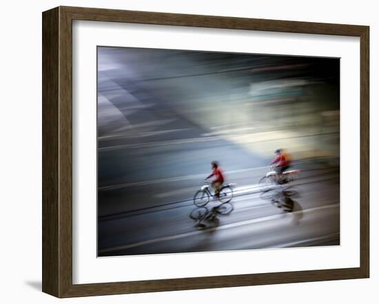 Red Devils-Felipe Rodriguez-Framed Photographic Print