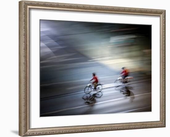 Red Devils-Felipe Rodriguez-Framed Photographic Print