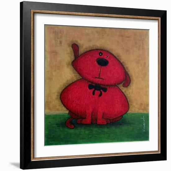 Red Dog-Kourosh-Framed Photographic Print