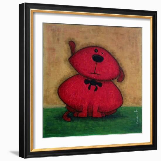 Red Dog-Kourosh-Framed Photographic Print